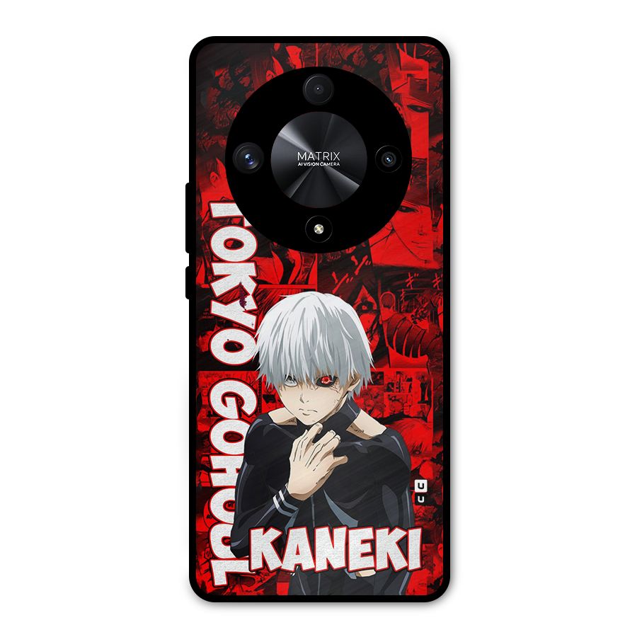 Tokyo Ghuoul Kaneki Metal Back Case for Honor X9b