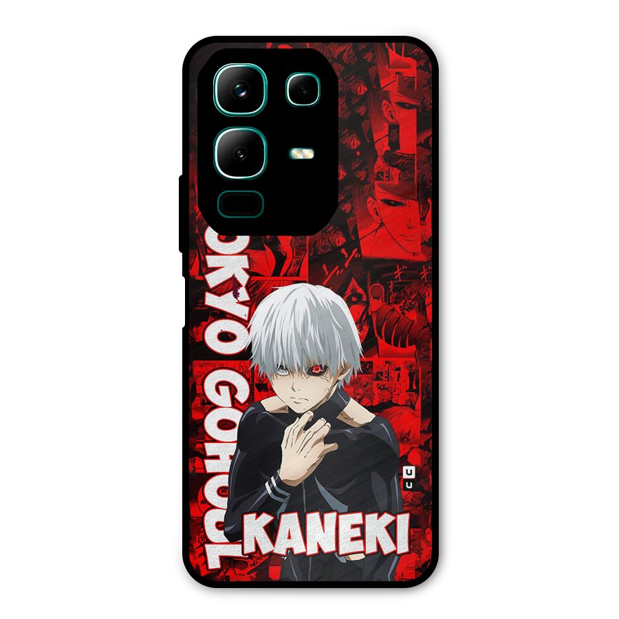 Tokyo Ghuoul Kaneki Metal Back Case for Infinix Note 50x
