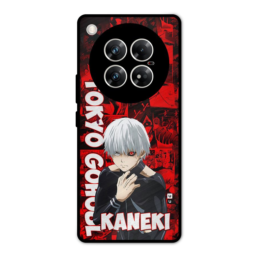 Tokyo Ghuoul Kaneki Metal Back Case for Infinix Zero 40 5G