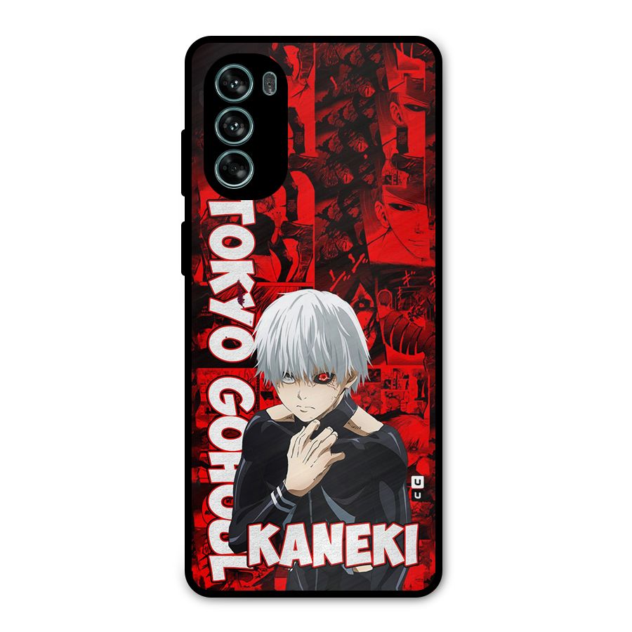 Tokyo Ghuoul Kaneki Metal Back Case for Moto G62