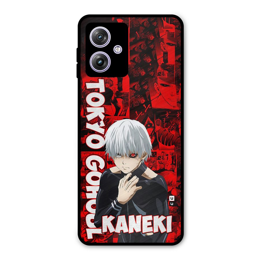 Tokyo Ghuoul Kaneki Metal Back Case for Moto G64