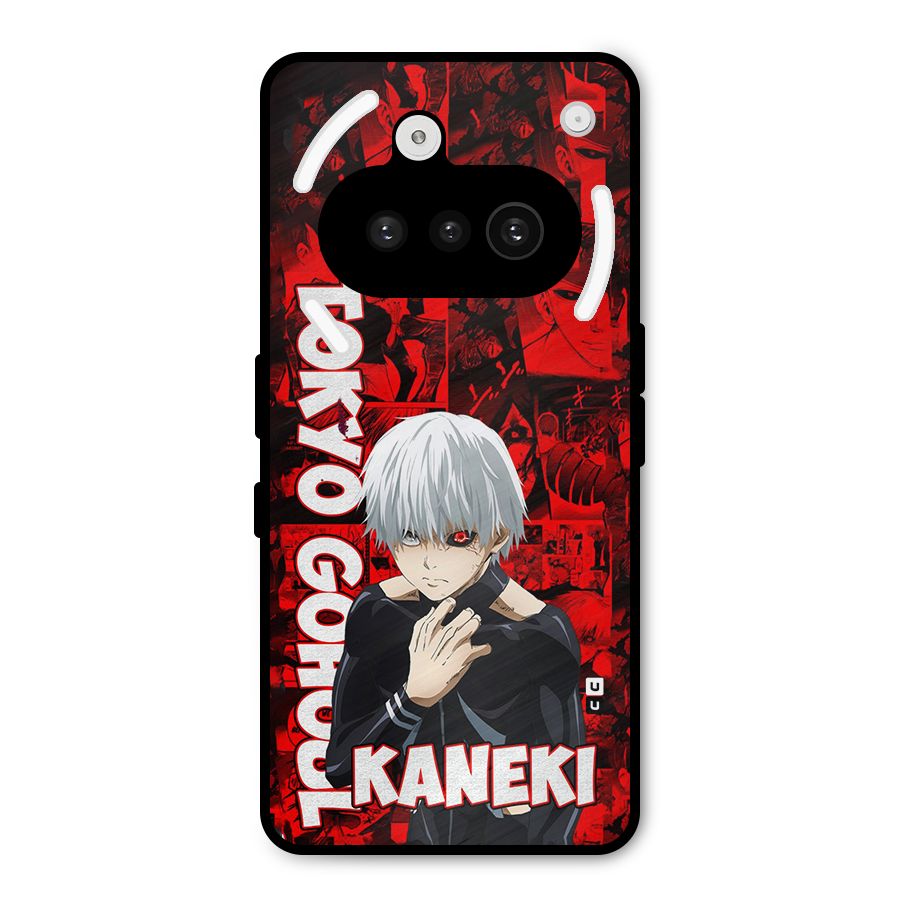 Tokyo Ghuoul Kaneki Metal Back Case for Nothing Phone 3a