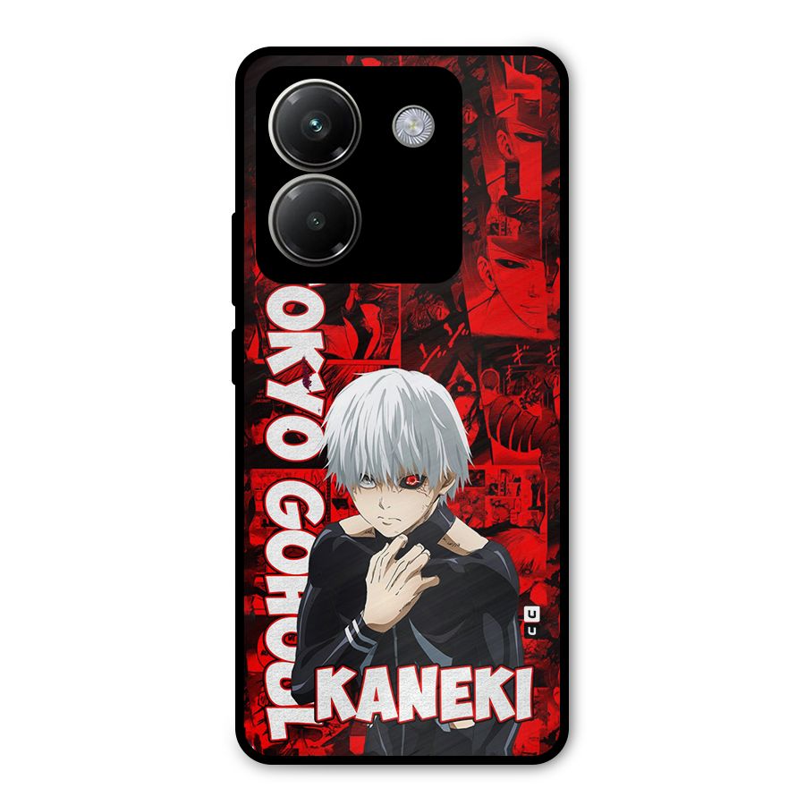 Tokyo Ghuoul Kaneki Metal Back Case for Poco M7 Pro 5G
