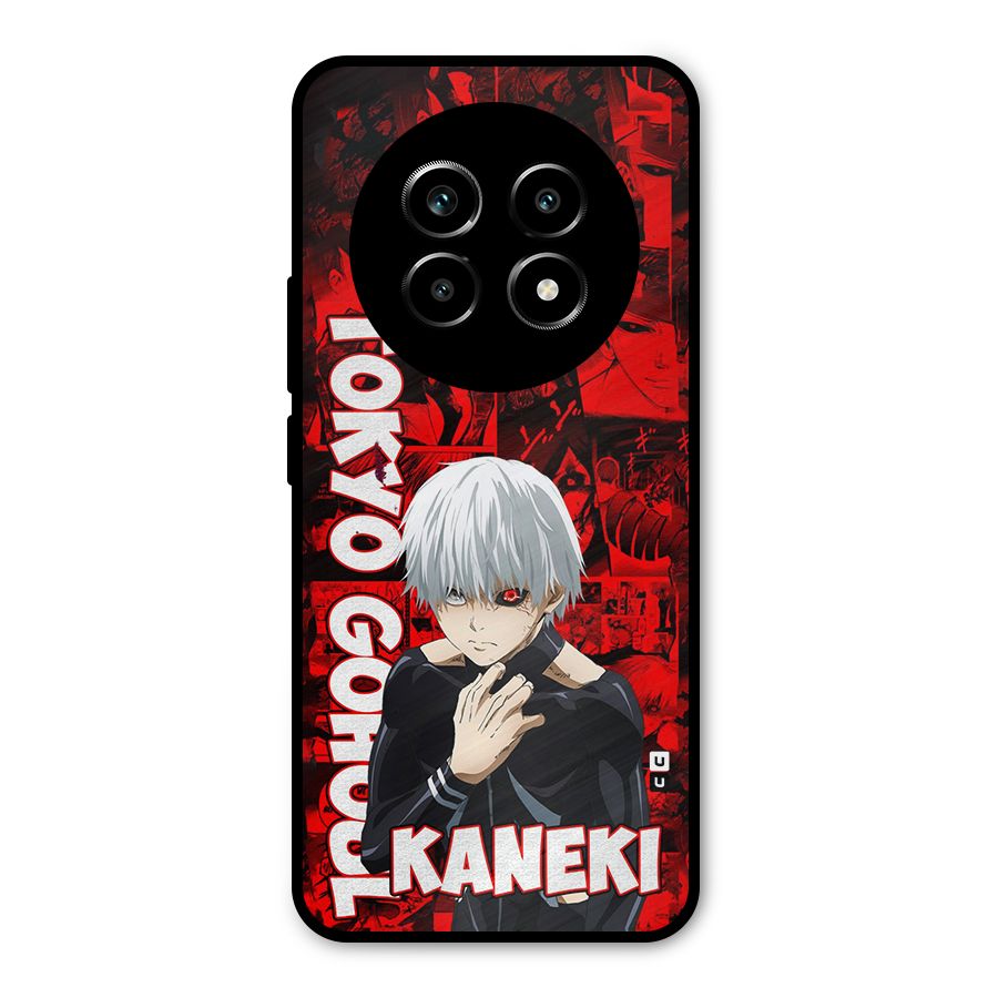 Tokyo Ghuoul Kaneki Metal Back Case for Realme 13 Pro