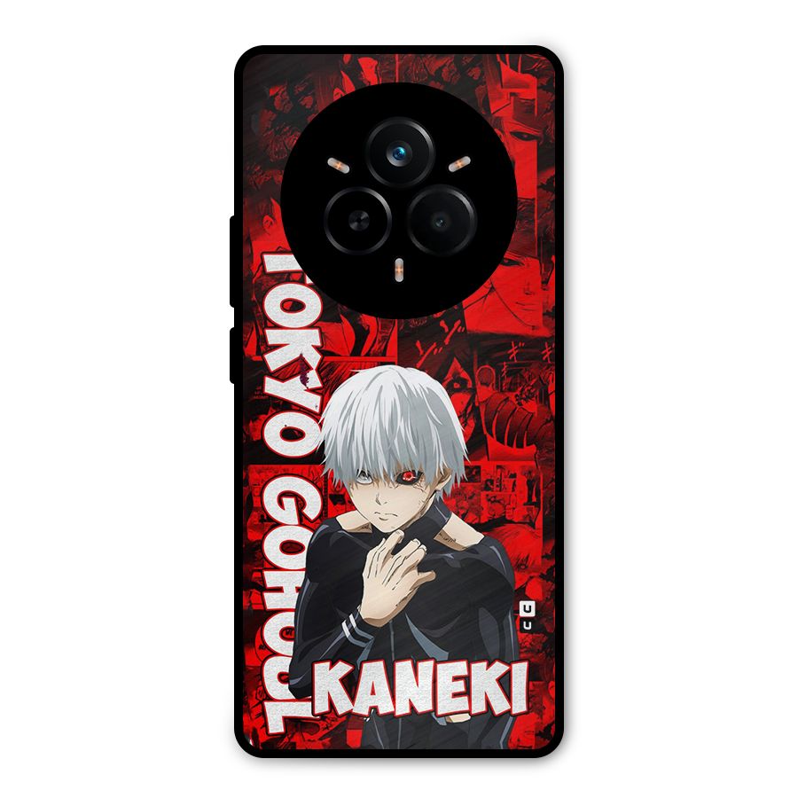 Tokyo Ghuoul Kaneki Metal Back Case for Realme 14 Pro