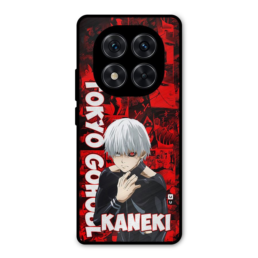 Tokyo Ghuoul Kaneki Metal Back Case for Redmi Note 14 Pro 5G