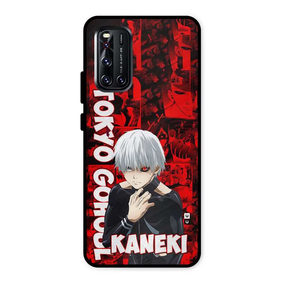 Tokyo Ghuoul Kaneki Metal Back Case for Vivo V19