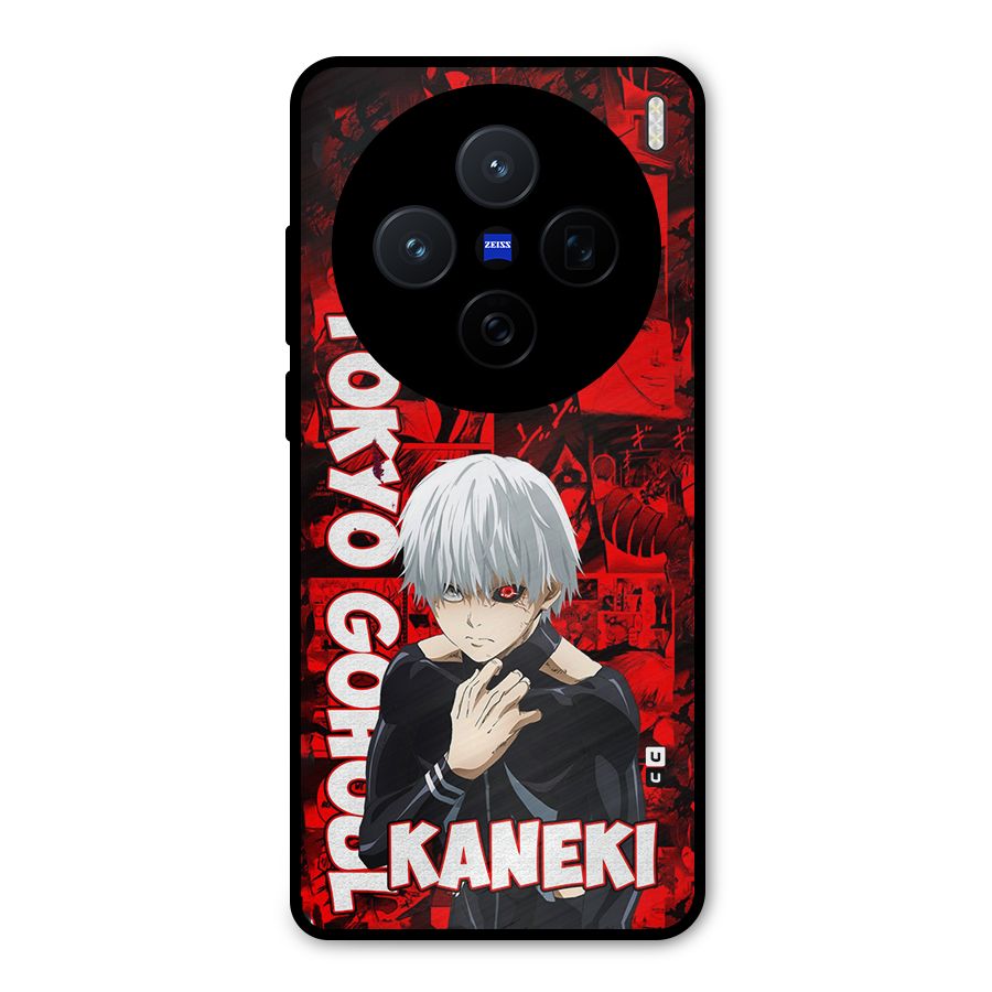 Tokyo Ghuoul Kaneki Metal Back Case for Vivo X200