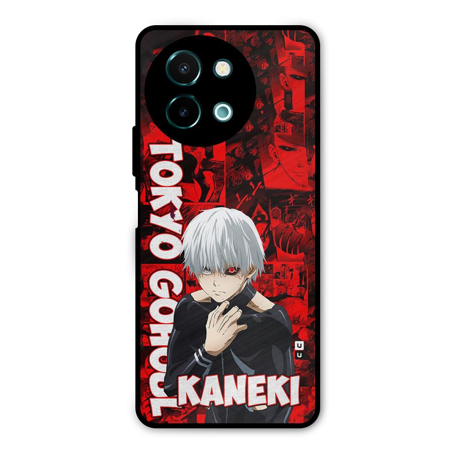 Tokyo Ghuoul Kaneki Metal Back Case for Vivo Y58