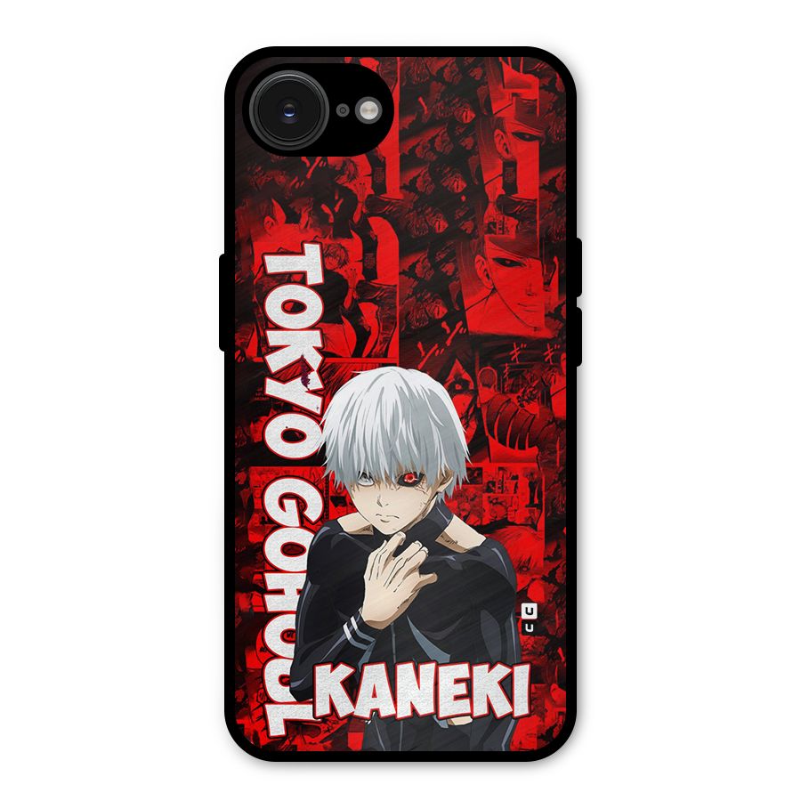 Tokyo Ghuoul Kaneki Metal Back Case for iPhone 16e