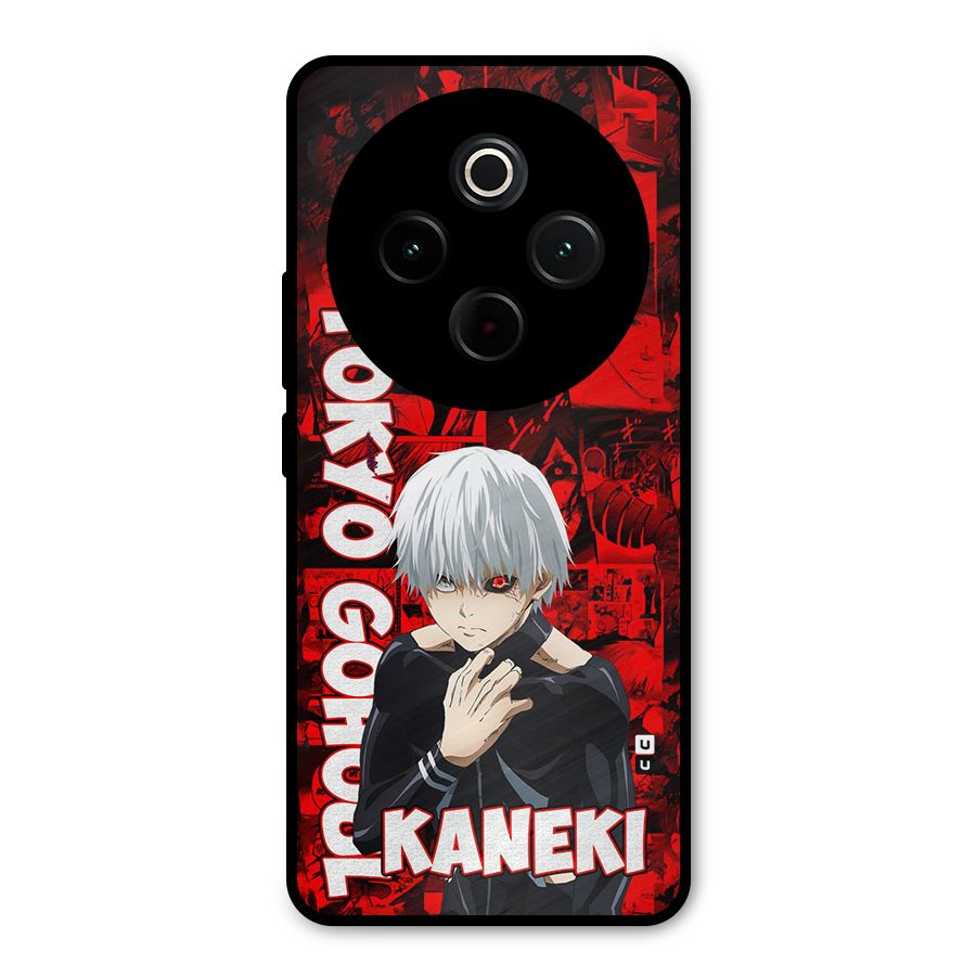 Tokyo Ghuoul Kaneki Metal Back Case for iQOO Z10