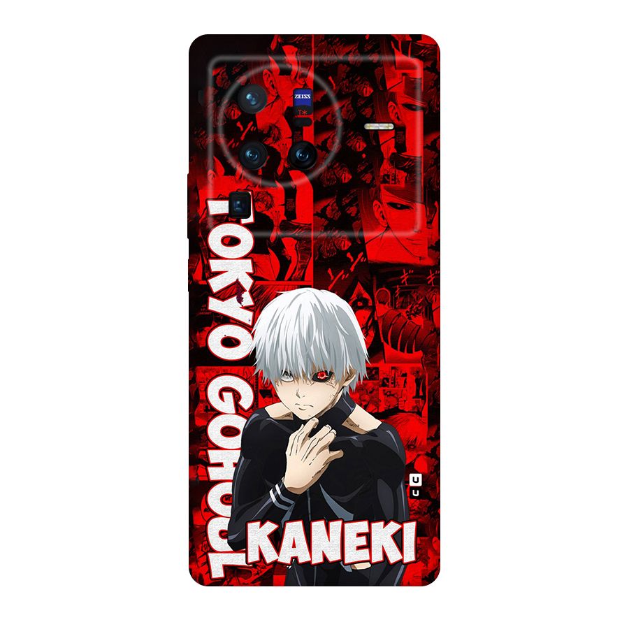 Tokyo Ghuoul Kaneki Original Polycarbonate Back Case for Vivo X80