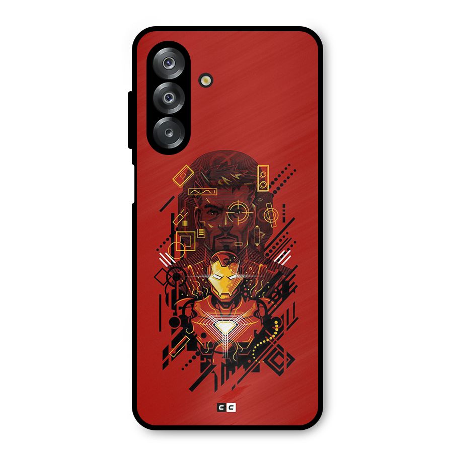 Tony Stark Metal Back Case for Galaxy A26