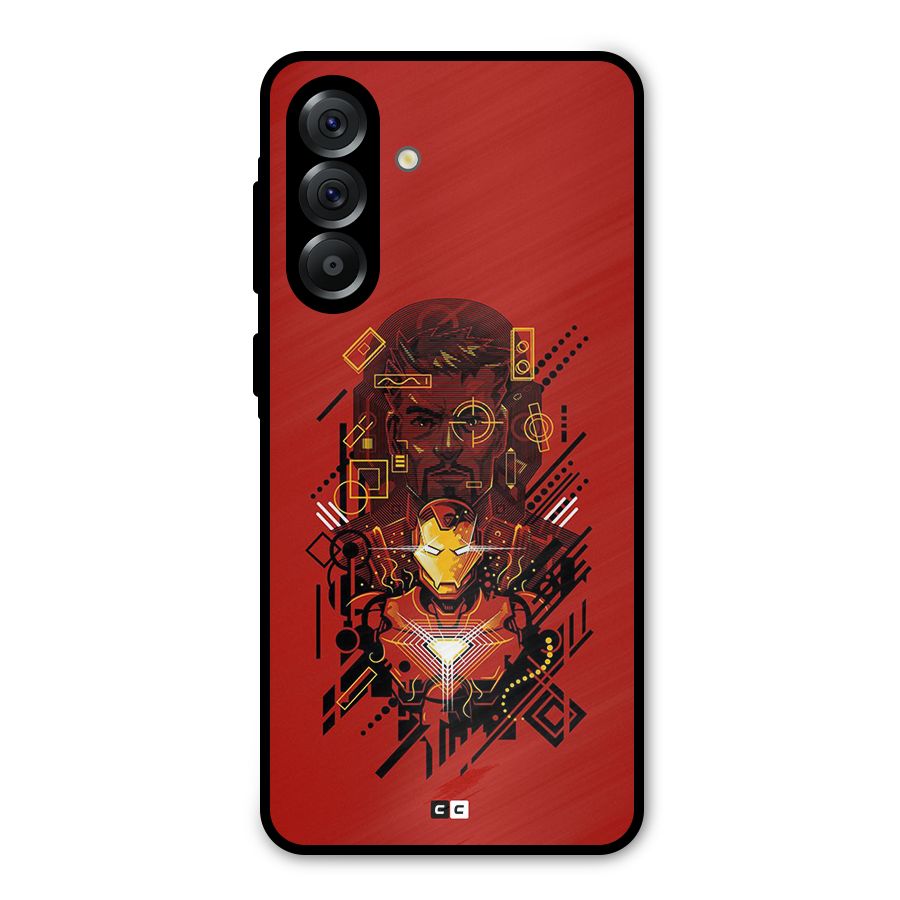 Tony Stark Metal Back Case for Galaxy A36