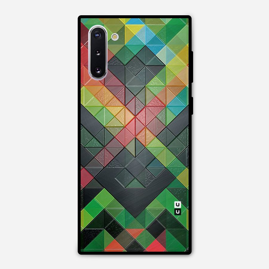 Too Much Colors Pattern Metal Back Case for Galaxy Note 10