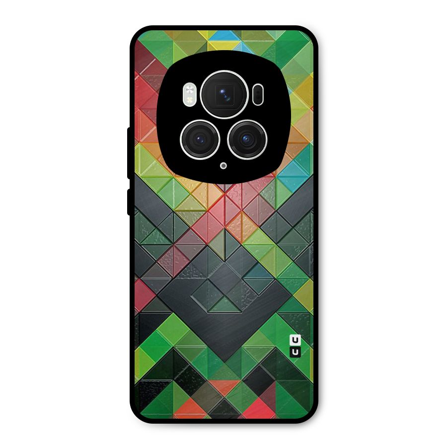 Too Much Colors Pattern Metal Back Case for Honor Magic6 Pro