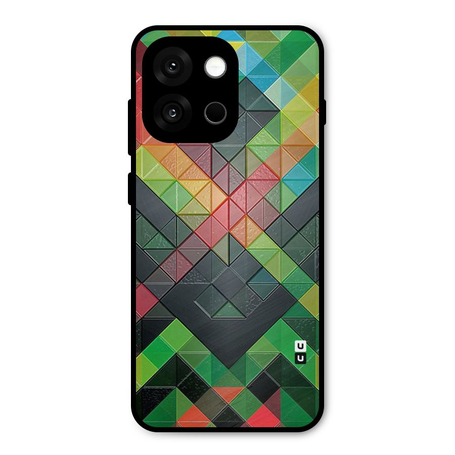 Too Much Colors Pattern Metal Back Case for OnePlus 13s