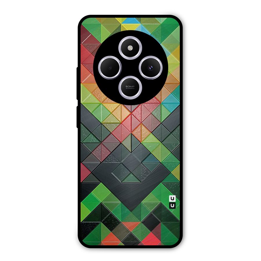 Too Much Colors Pattern Metal Back Case for Poco M7