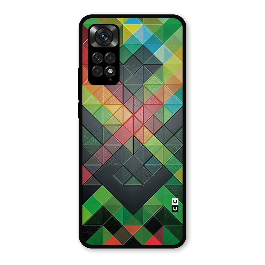 Too Much Colors Pattern Metal Back Case for Redmi Note 11s
