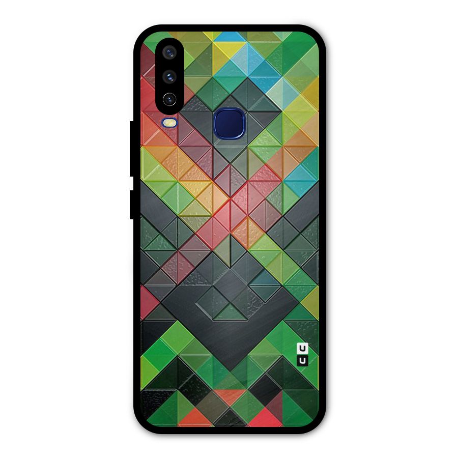 Too Much Colors Pattern Metal Back Case for Vivo Y15
