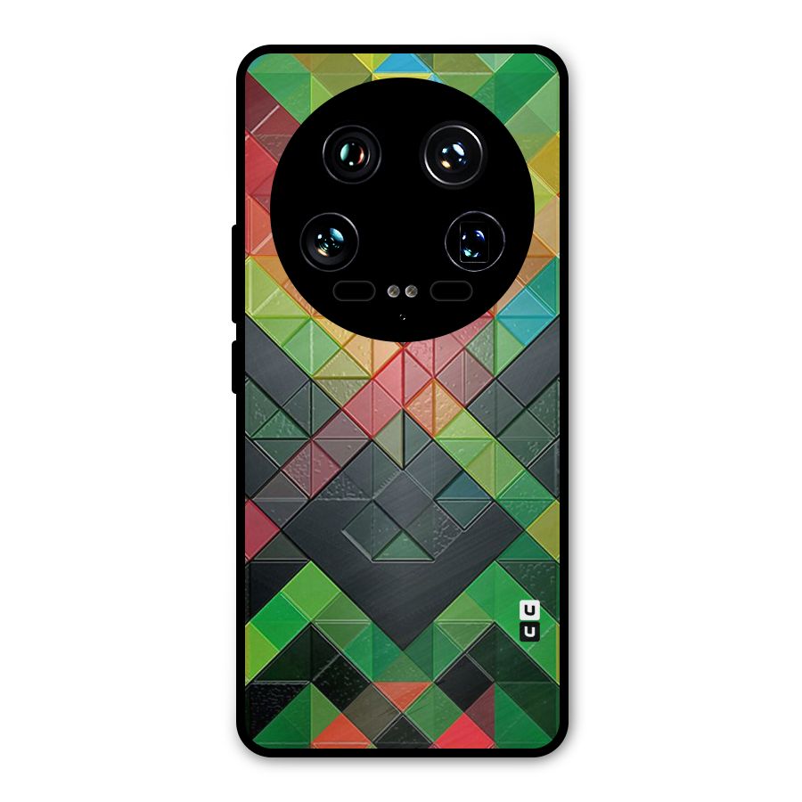 Too Much Colors Pattern Metal Back Case for Xiaomi 14 Ultra