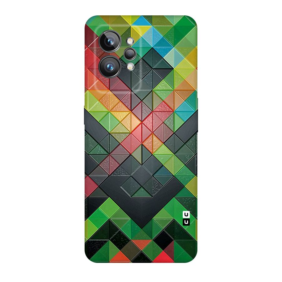 Too Much Colors Pattern Original Polycarbonate Back Case for Realme GT2 Pro