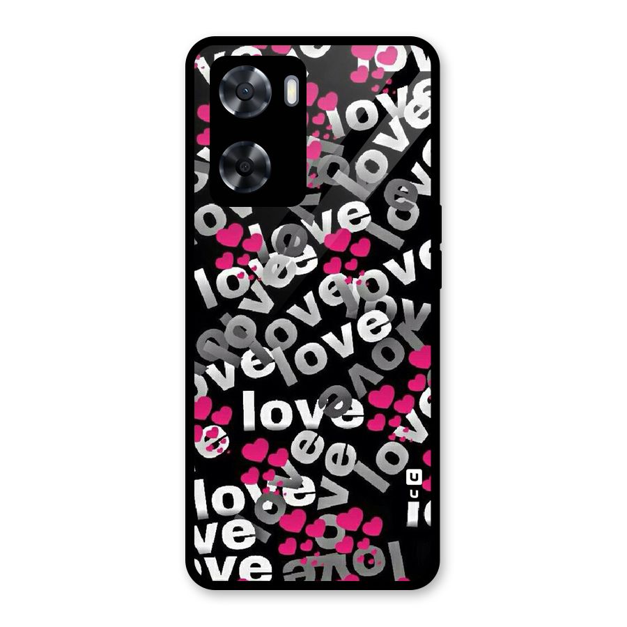 Too Much Love Glass Back Case for OnePlus Nord N20 SE