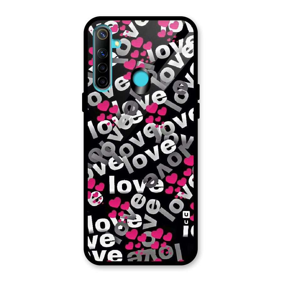 Too Much Love Glass Back Case for Realme 5i