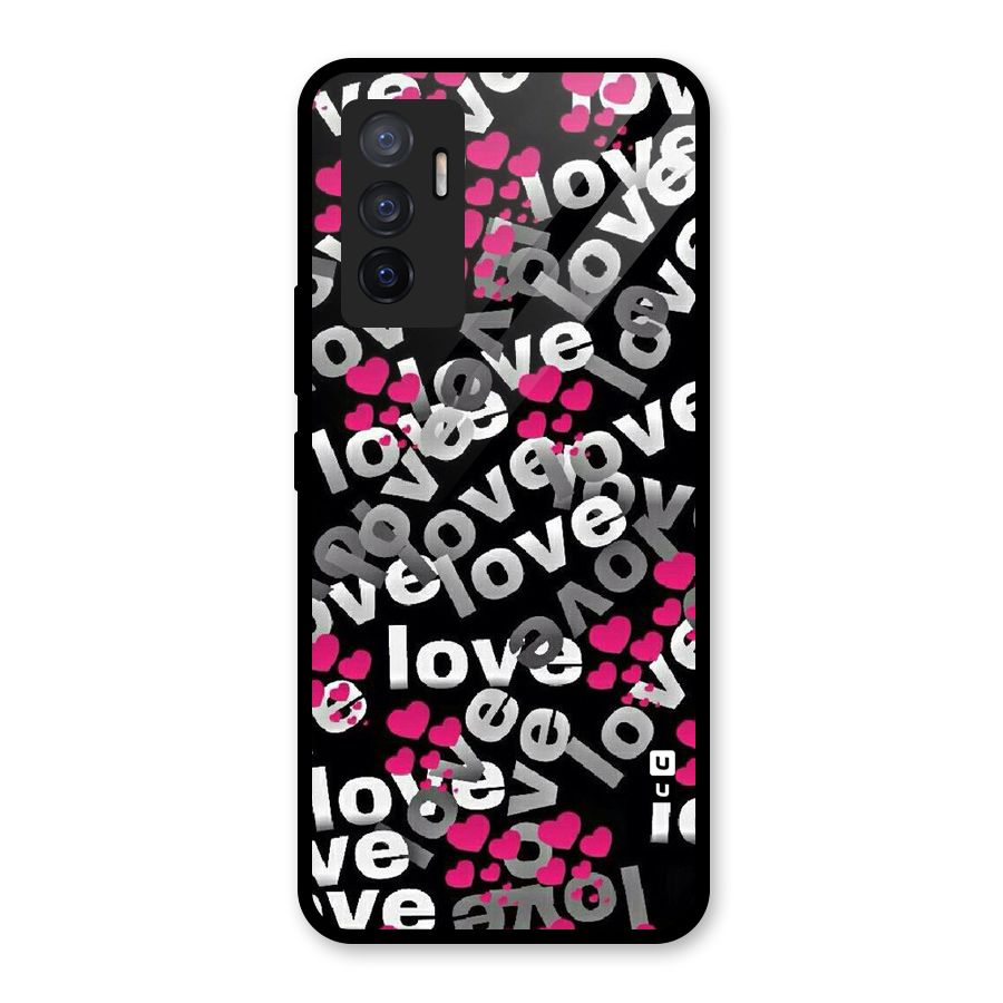 Too Much Love Glass Back Case for Vivo V23e