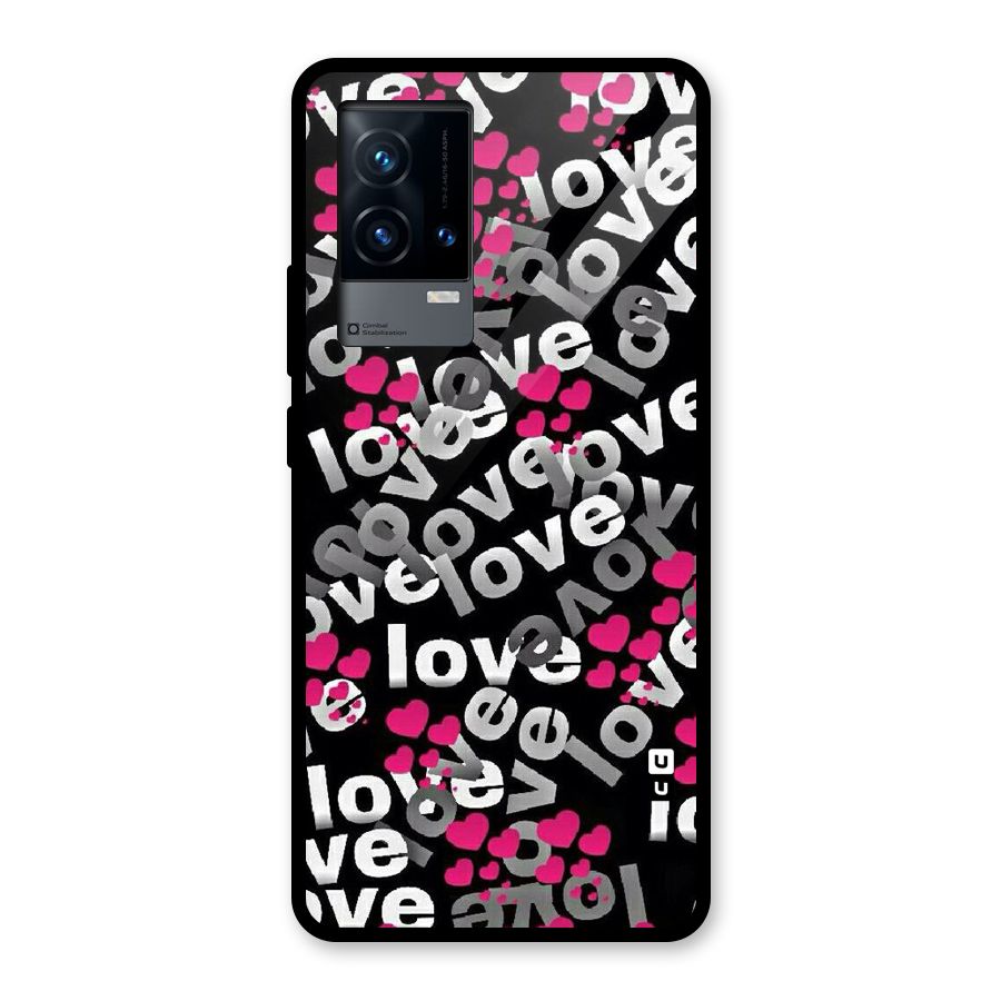 Too Much Love Glass Back Case for iQOO 9 5G