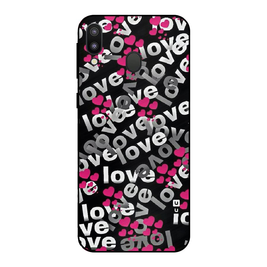 Too Much Love Metal Back Case for Galaxy M20