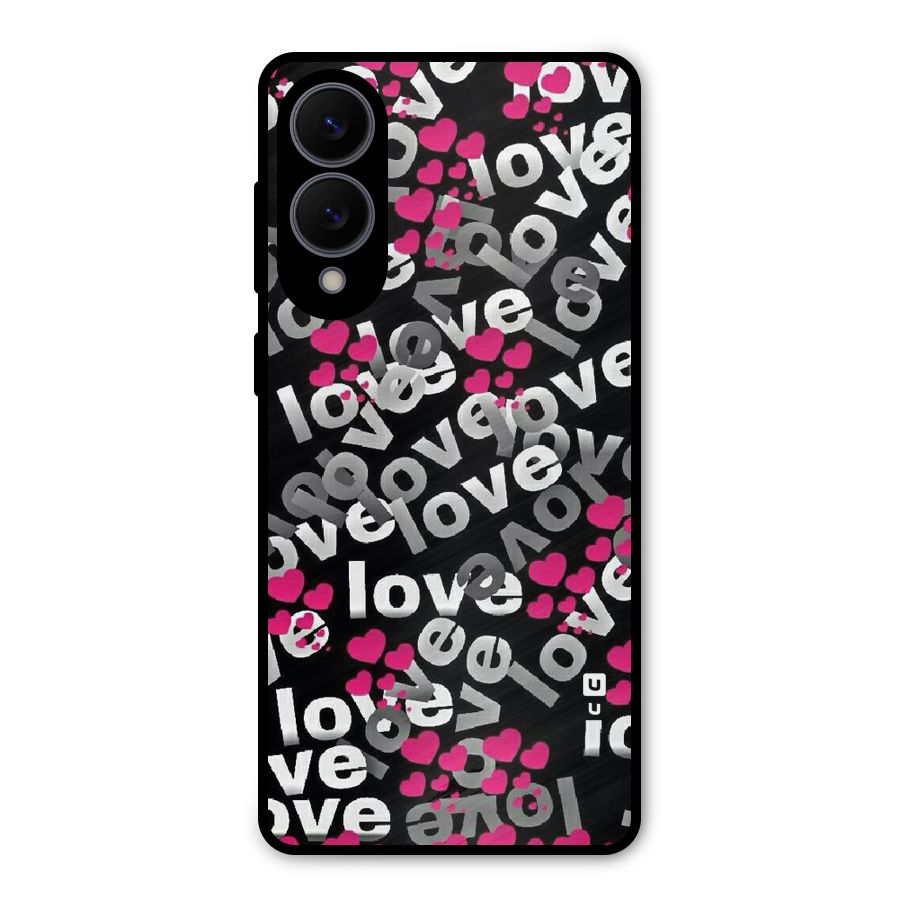 Too Much Love Metal Back Case for Galaxy S25 Edge