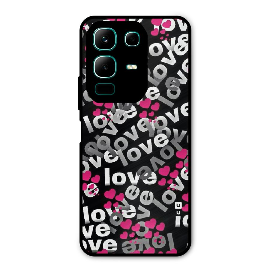 Too Much Love Metal Back Case for Infinix Note 50x