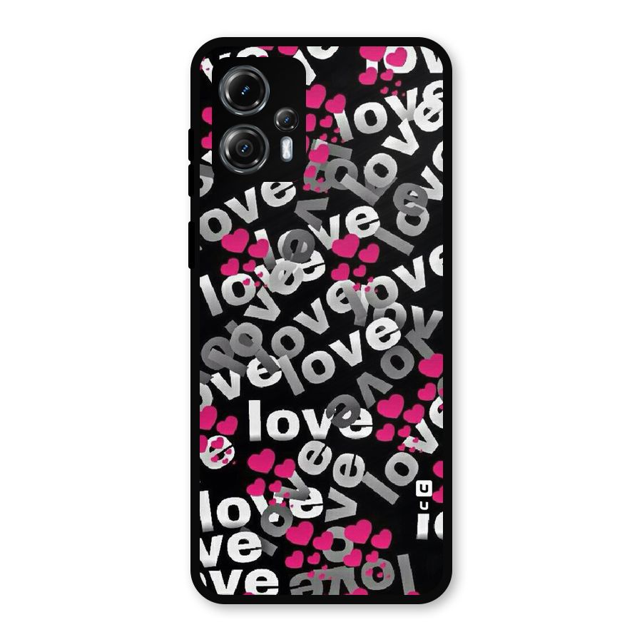 Too Much Love Metal Back Case for Moto G13