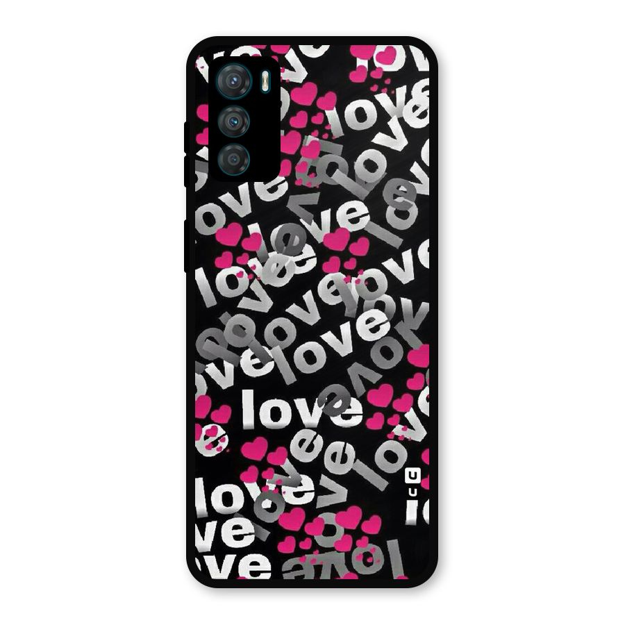 Too Much Love Metal Back Case for Moto G42