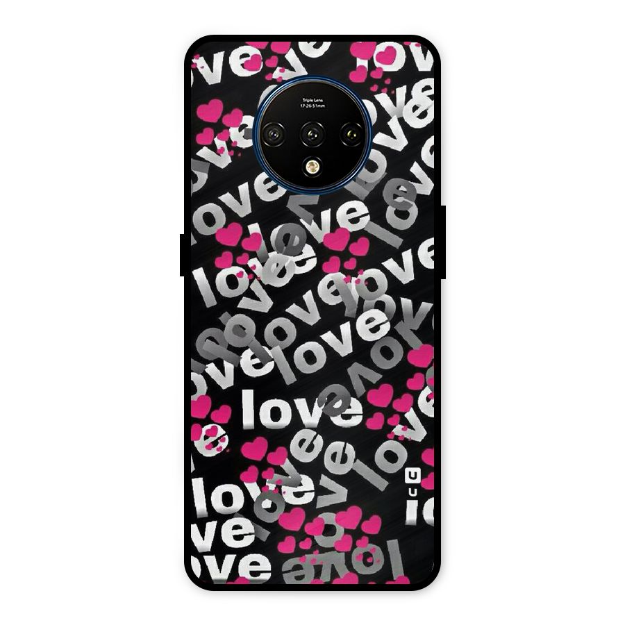 Too Much Love Metal Back Case for OnePlus 7T