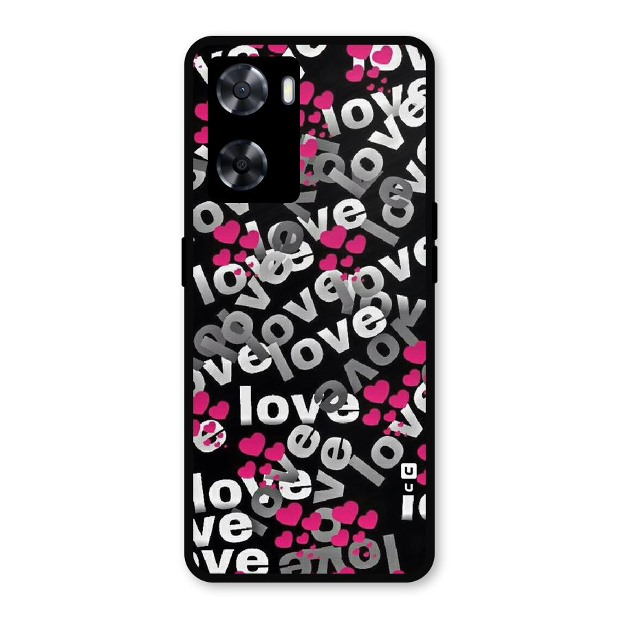 Too Much Love Metal Back Case for OnePlus Nord N20 SE