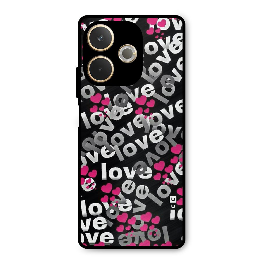 Too Much Love Metal Back Case for Oppo A5 Pro