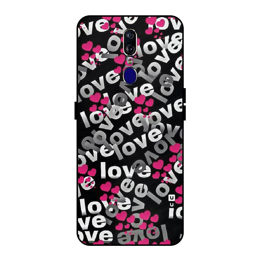 Too Much Love Metal Back Case for Oppo F11