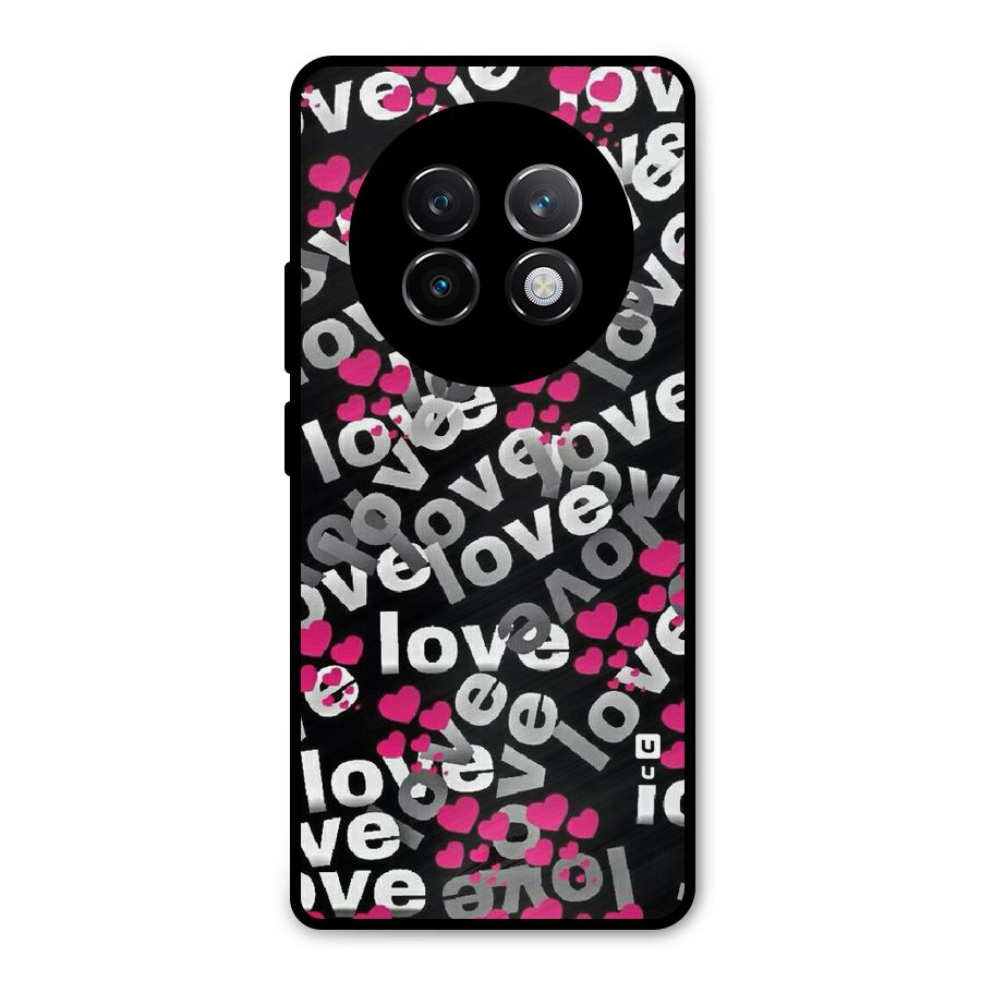 Too Much Love Metal Back Case for Realme 13 Plus