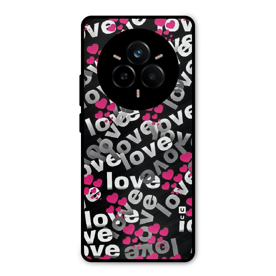 Too Much Love Metal Back Case for Realme 14 Pro