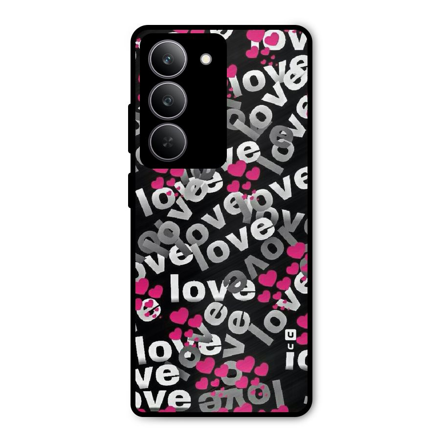 Too Much Love Metal Back Case for Realme 14x