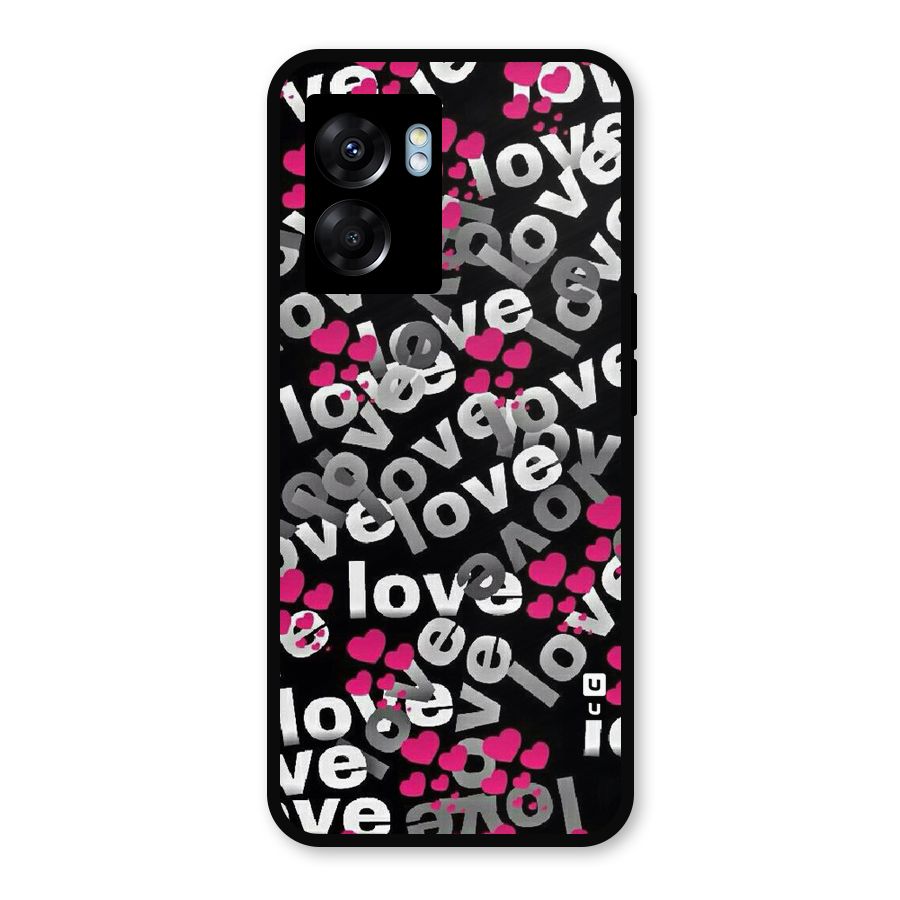 Too Much Love Metal Back Case for Realme Narzo 50 5G