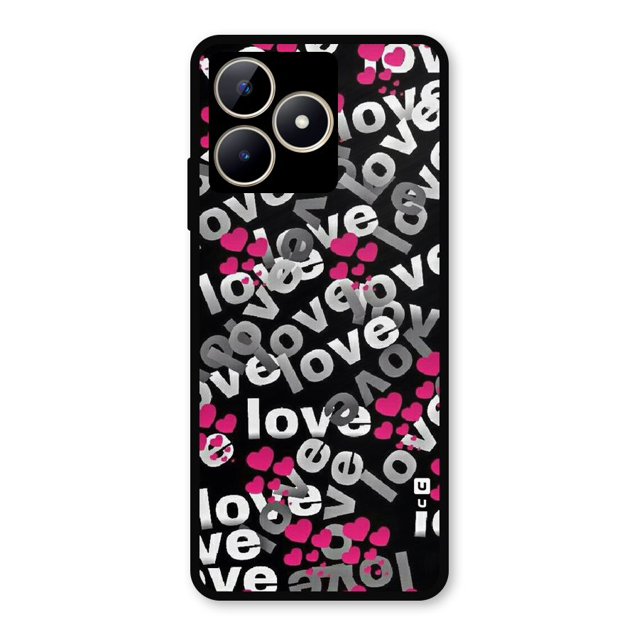 Too Much Love Metal Back Case for Realme Narzo N53