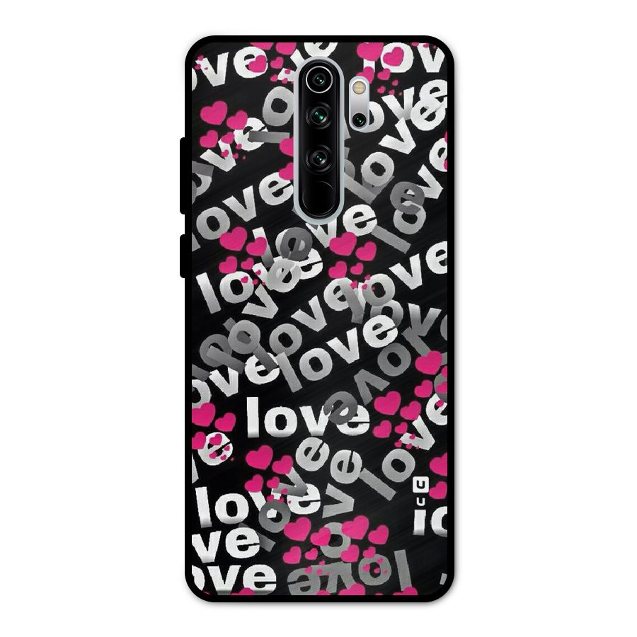 Too Much Love Metal Back Case for Redmi Note 8 Pro