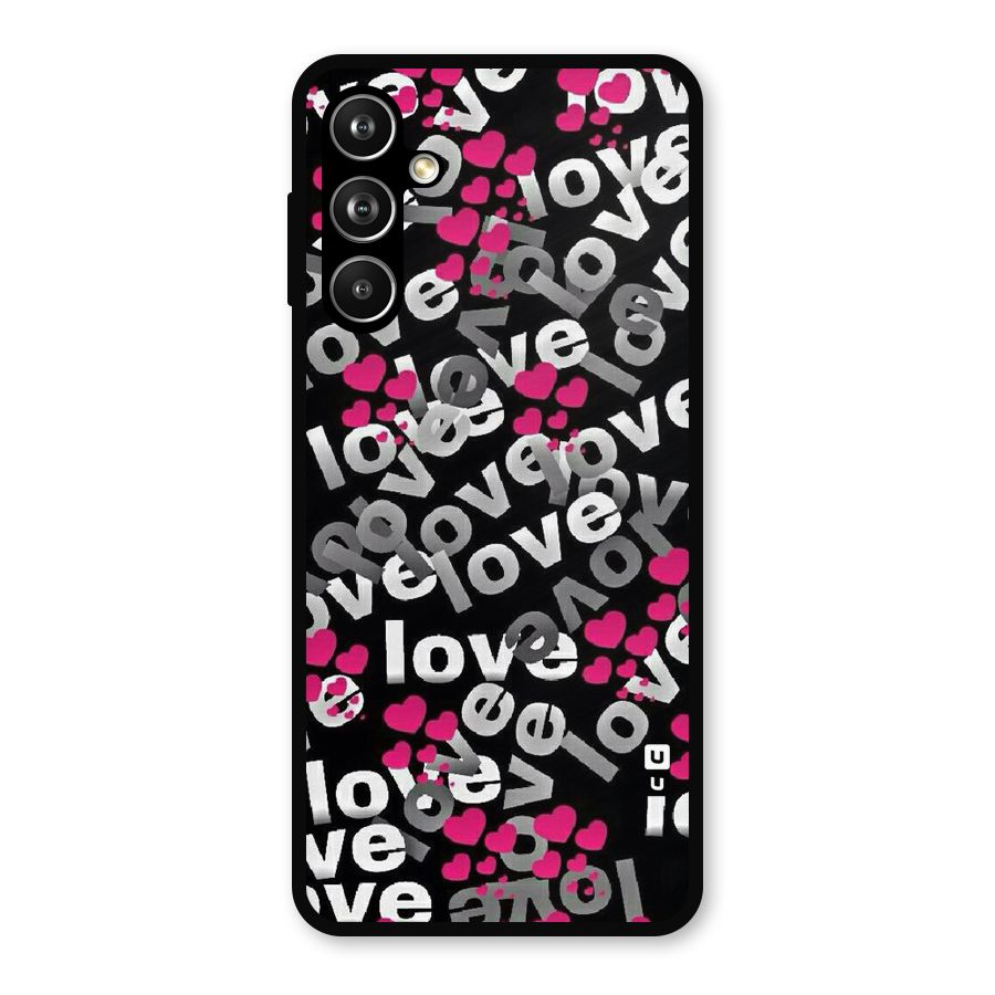 Too Much Love Metal Back Case for Samsung Galaxy M54