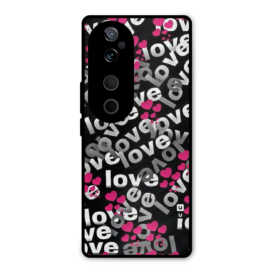Too Much Love Metal Back Case for Vivo T3 Ultra
