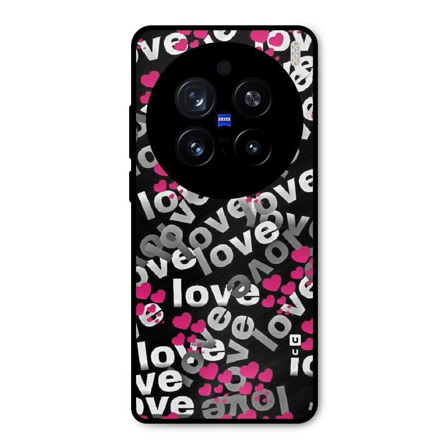 Too Much Love Metal Back Case for Vivo X200 Pro