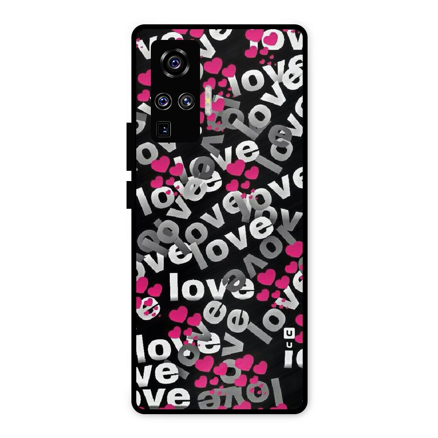 Too Much Love Metal Back Case for Vivo X50 Pro