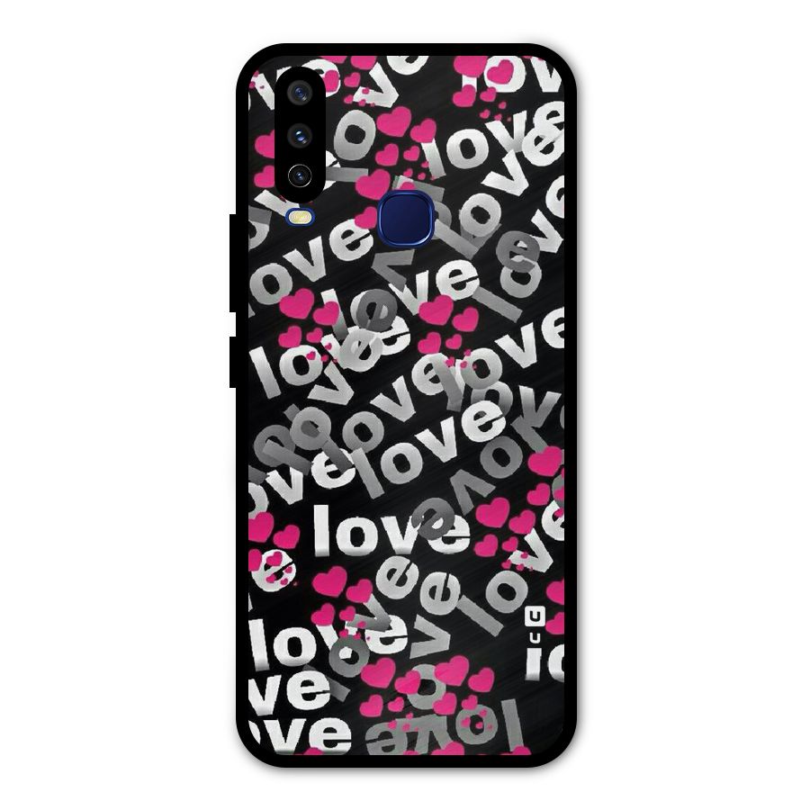 Too Much Love Metal Back Case for Vivo Y15